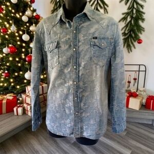 CULT OF INDIVIDUALITY Clint Western Denim Shirt